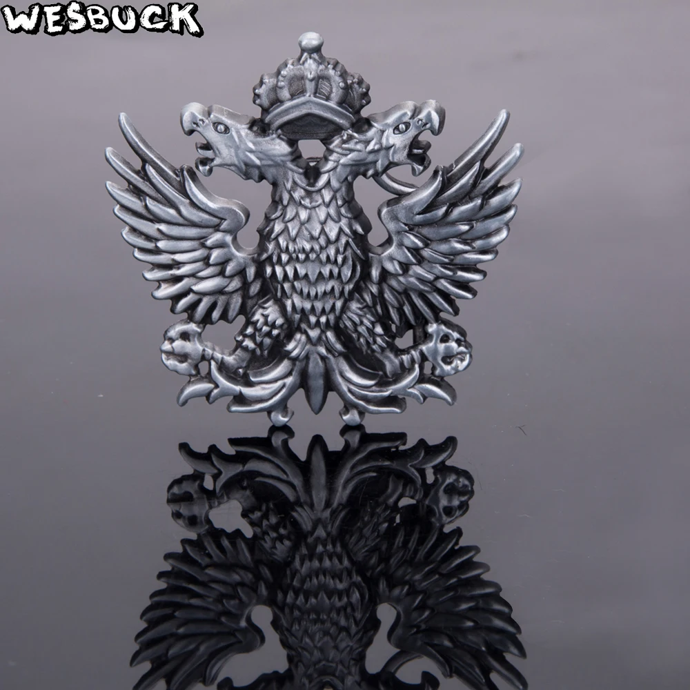 WesBuck брендовая двухсторонняя пряжка для ремня с орлом в русской империи 7 5*7 5 см