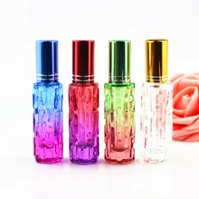 1 шт 12 мл толстое стекло флакон духов прозрачное стекло пустая бутылочка с распылителем ароматизатор упаковка бутылка многоразового использования Красочные