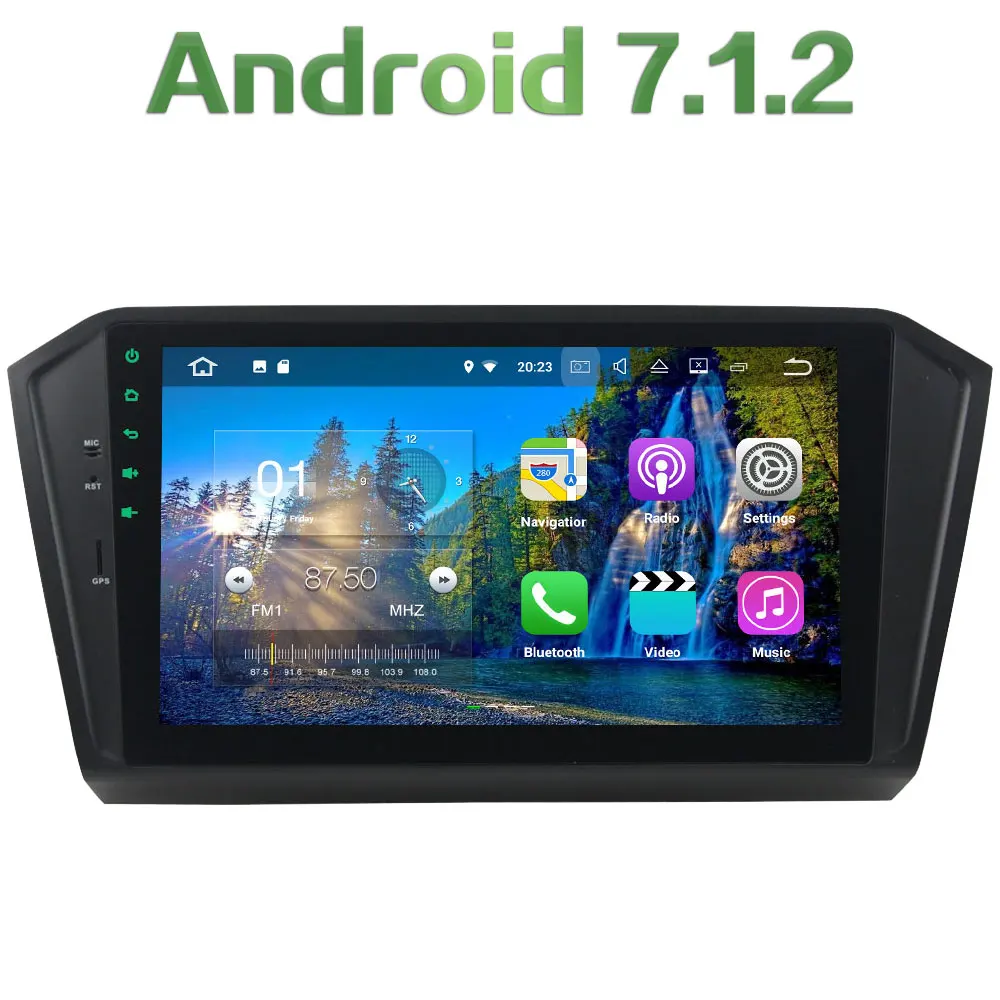 2GB RAM 16GB ROM Android 7 1 2 Quad Core 4G WIFI 12V Car Radio Player