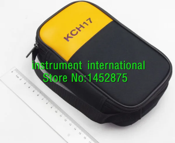 

For fluke hioki sanwa Kyoritsu victor Uni-T Multimeter Soft Carrying Case/bag kch17