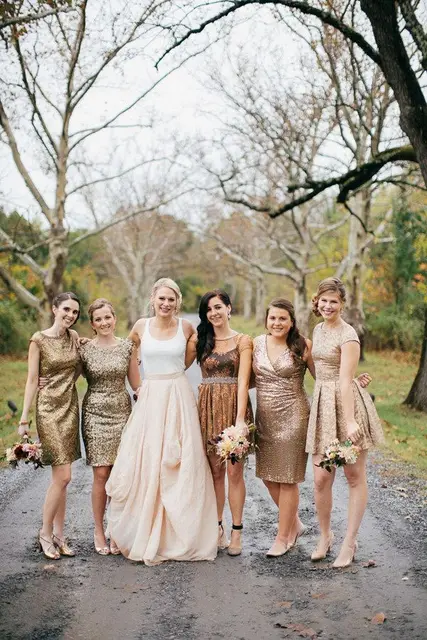 Mix and Match Bridesmaid Dresses