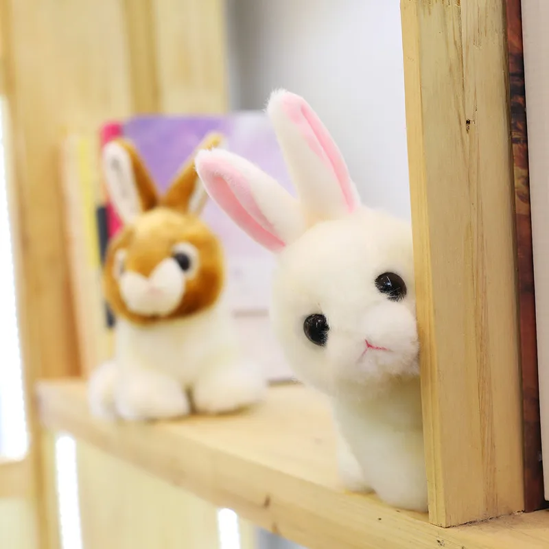realistic rabbit soft toy