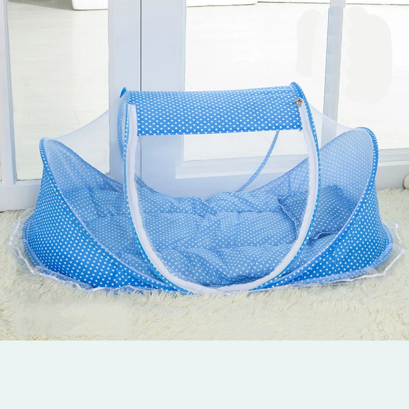 

Infant mosquito net child mosquito net cover yurt belt mount portable folding encryption