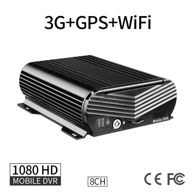 $US $293.33 1080 8CH AHD HDD Car Mobile DVR GPS Track 3G Wifi PC/Phone Remote Monitor Cycle Recorder Playback D