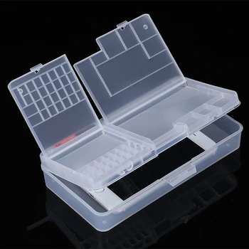 

5Pcs/lot Mobile Phone Repair Storage Box for iPhone Motherboard LCD Screen IC Chips Screws Container Phone Repair Tools