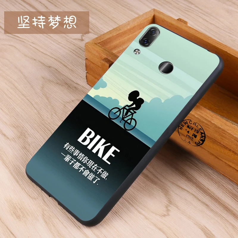Lenovo Z5 Case Original Cover Case for Lenovo Z5 Case Cartoon Cover Silicone Skin Wolf Fish Skull z5 Fundas 100% BiNFUL 25