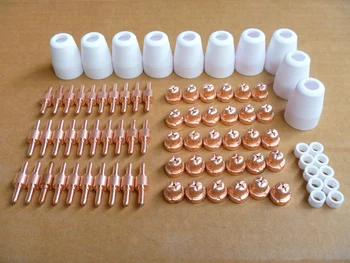 

lmm PT-31 LG-40 Plasma Cutter Cutting Torch Consumables Extended Kit, 90PK