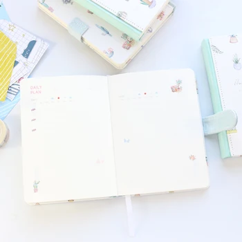 

Domikee 2020 new candy hardcover school student agenda planner organzier notebooks stationery,fine person dairy daily planner A6