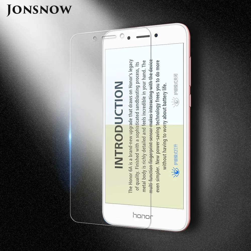 N NEWTOP Vetro Temperato Per HUAWEI HONOR 6A – 0,33mm, Durezza 9H, 2 Pezzi Con Kit Applicazione - 3