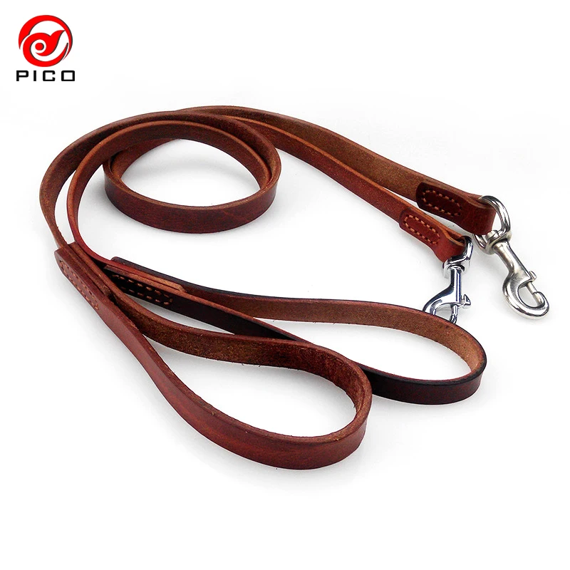 Buy 100 genuine leather dog leashes for large dogs