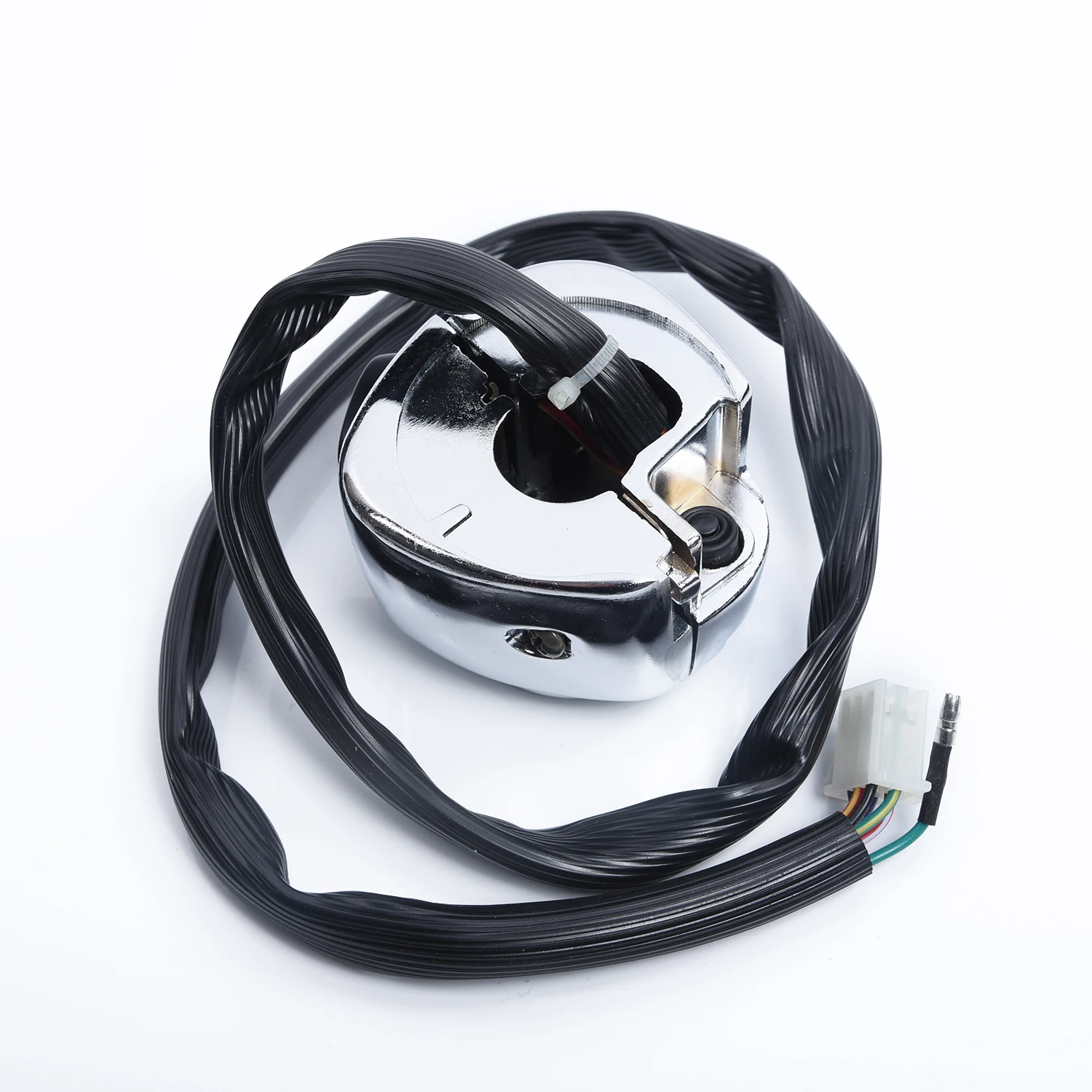 

25mm Handlebar Switch Control With Housing Wiring Harness 2 Pcs Fit For Harley