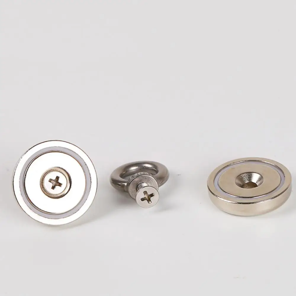 

68KG/37KG/29KG Strong Magnetic Sucker Practical Detector Magnetic Hook Durable Tool for Silver Magnet Metal
