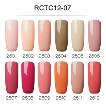 

NEW 12pcs Set Nail Polish Gel DIY Art Long Lasting Manicure Non-toxic Fashion Makeup