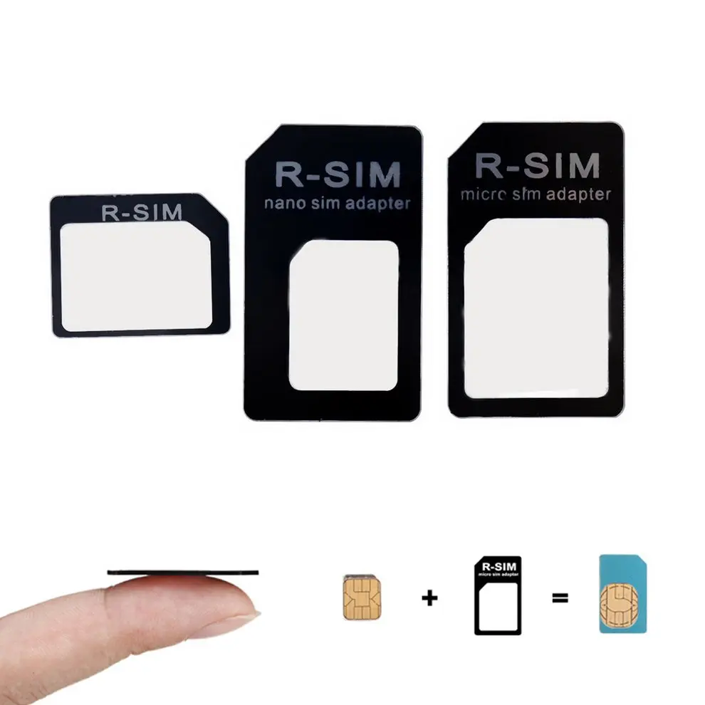 

10pcs For Nano Sim Adapter and for Micro Sim Adapter for Nano to for Micro Adapter