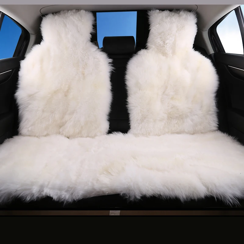 Car-Seat-Covers Car-Interior-Accessories Sheepskin Cushion Fur 1 FOR 6-Color Styling Car-Seat-Covers Car-Interior-Accessories Sheepskin Cushion Fur 1 FOR 6-Color Styling