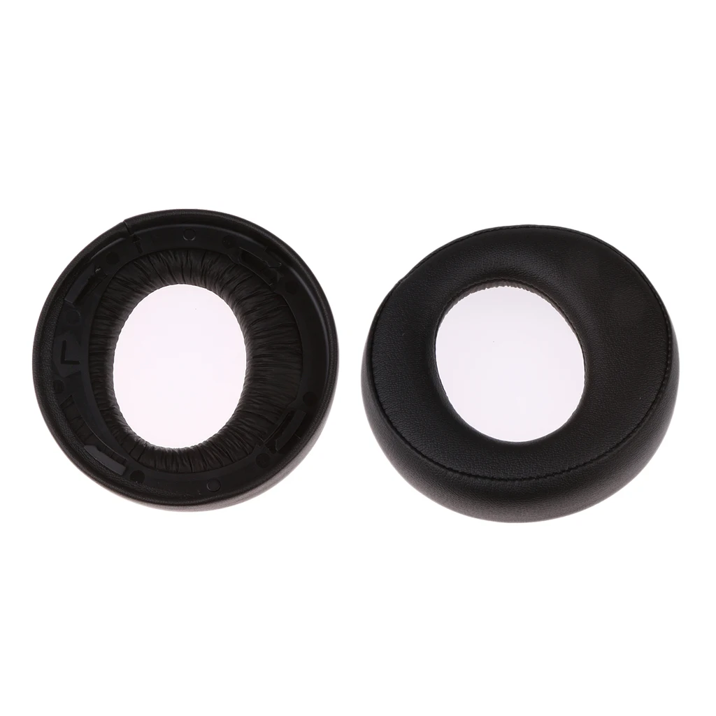 Black Ear Pad Cushion Replacements for Sony Gold Wireless Stereo Headset PS3 PS4 7.1 L R Headphone Headset ACCS