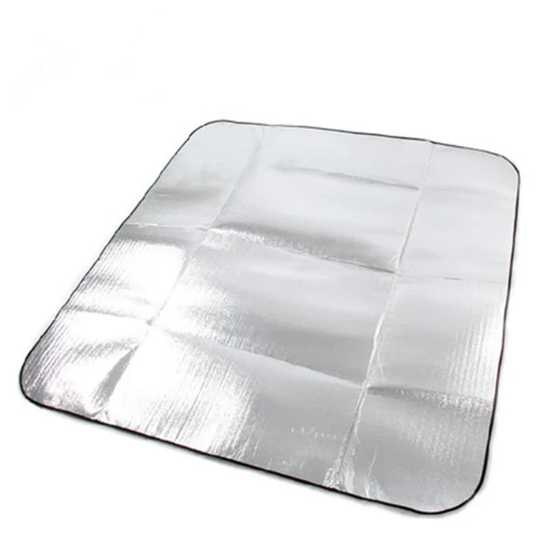 للماء الألومنيوم احباط إيفا التخييم حصيرة طوي للطي النوم نزهة مرتبة الشاطئ سجادة أرضية توضع خارج المنزل سادة 150X200 سنتيمتر