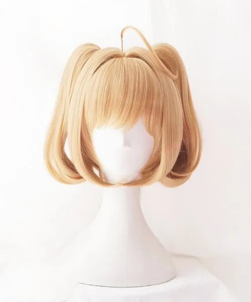  Sato Shin Cosplay STER CINDERELLA GIRLS Synthetic Hair Halloween Role Play Straight Version and Pig