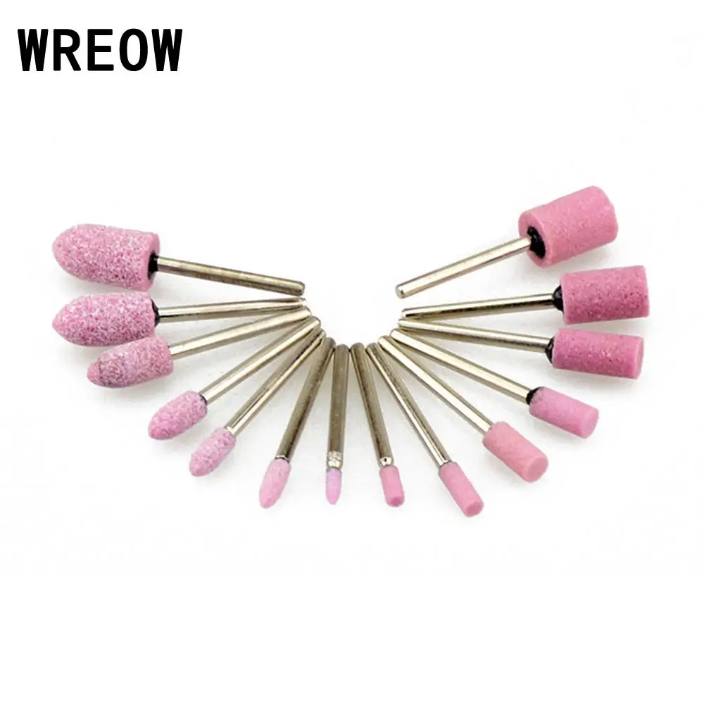 

10Pcs Mandrel Mounted Stone Points Electric Grinding Accessories Polishing Head Wheel Tool For Dremel Rotary Power Tools