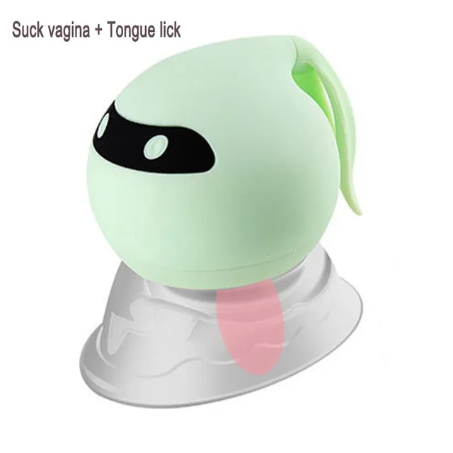 Crazy lick clitoris breast Automatic suck tongue vibrator masturbator