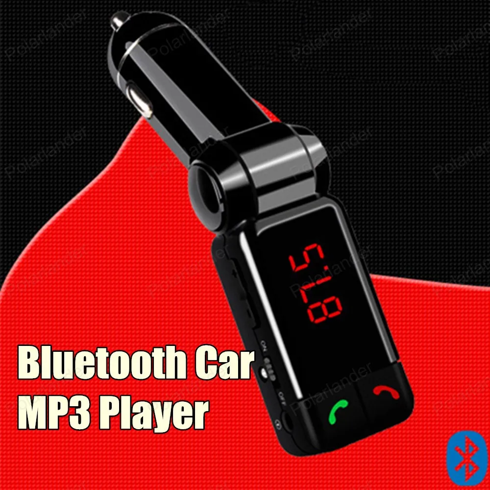 Новая распродажа автомобиля mp3 playerbluetooth fm-передатчик аудио с модулятор громкой fm автомобиля ЖК-дисплей экран