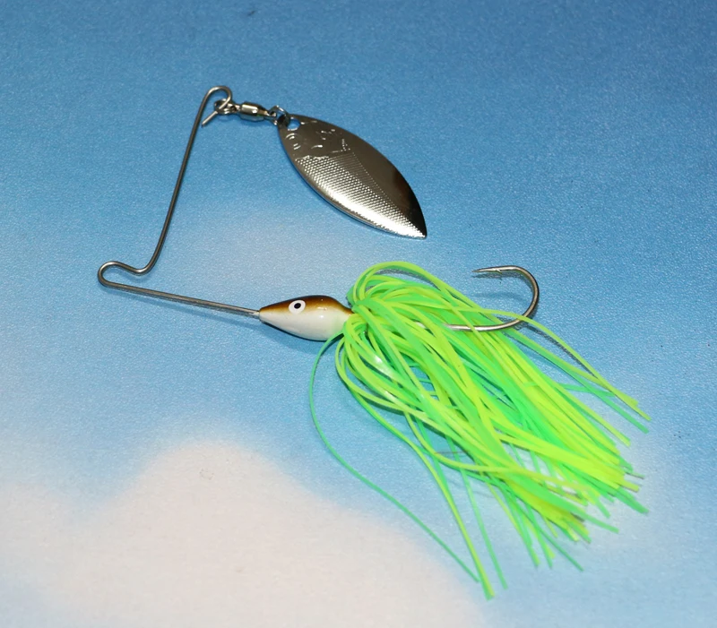 12.5g Spinner Jig Head Beard Bait Fishing Spoon Lure Metal Jigging Bait