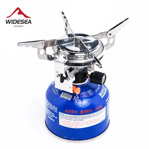 Queimador de Gás Fogão de Acampamento Fogão ao ar Widesea Mais Leve Fogo Starter Propano Butano Cilindro Livre Equipamento Turístico Caminhadas Pesca