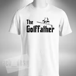 2019 Новая модная футболка Golffather футболка Веселая Golfer Golfing день отцов McIlroy Spieth летняя футболка