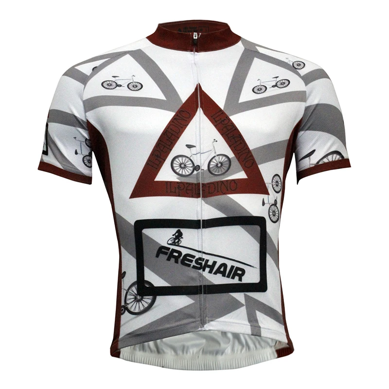 

2018 ILPALADINO Bicycle Short Sleeve Cycling Jersey Top / Jacket Mens Cycling Jerseys Bike Wear Clothes
