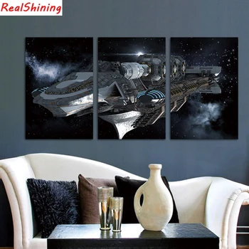 

3pcs,Diamond Embroidery,Star Wars spaceship,5D,diy Diamond Painting Cross Stitch,3d picture,Diamond Mosaic,home Decor H1292