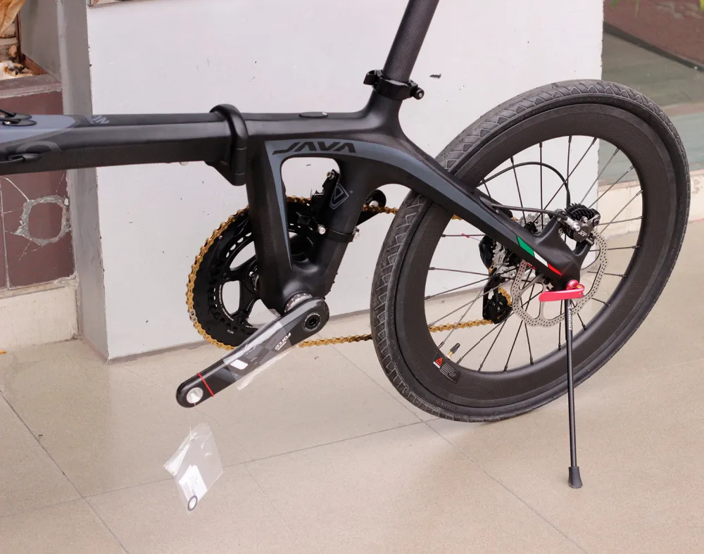 SILVEROCK Подножка для велосипеда, боковая подставка, упаковка для 20 дюймов, 451, 406, складной мини-велосипед, складные велосипеды на быстросъемном портативном