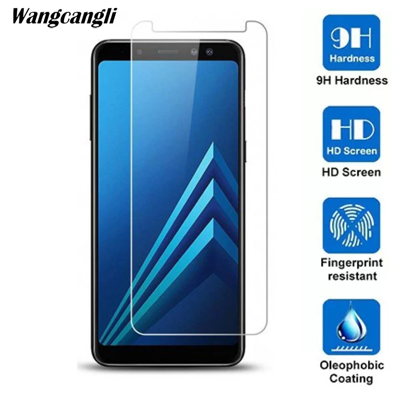 Защита экрана для Samsung Galaxy A7 A3 A6 A8 J3 J5 J7 S6 2016 2017 2018 закаленное стекло 0 28 мм 9H