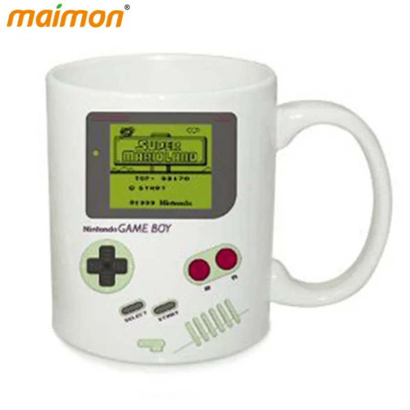 Забавная Термочувствительная керамическая кружка для nintendo Game Boy дома и офиса