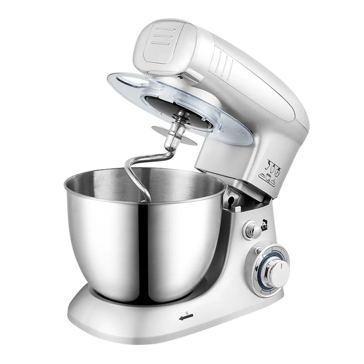 Multifunctional Stand Mixer 6 Speed Electric Food Blender Mixer 1000W Meat Grinder Food Processor Egg Dough Beater Kitchen Tools