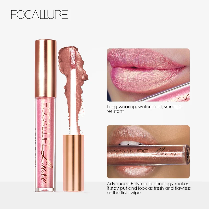 FOCALLURE новейший долговечный блеск для губ матовый оттенок губы волшебные цвета