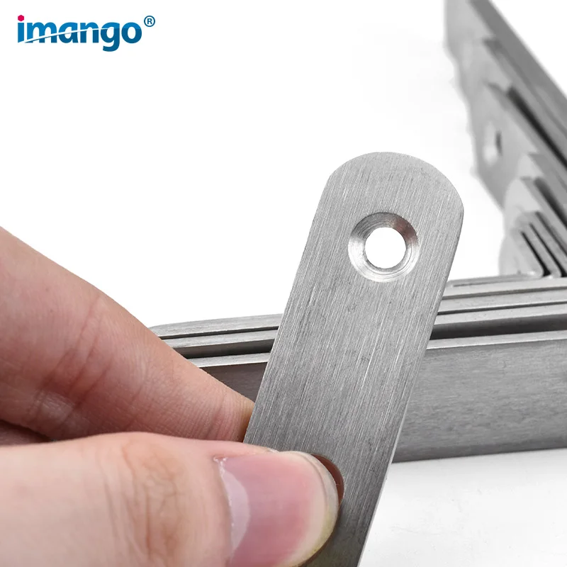 stainless steel angle bracket Corner Bracket Brace Stainless Steel 90 Angle iron Joint Fastener Shelf Support Furniture Cabinet Screens