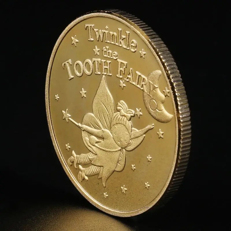 

Tooth Fairy Commemorative Coin Collection Gift Souvenir For Chlidren Gift