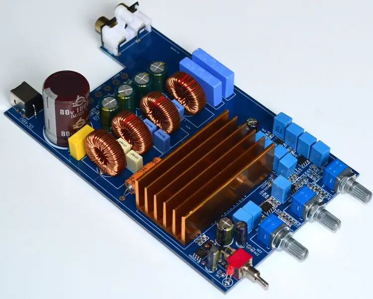 Цифровой усилитель мощности Katherin TPA3255 класс высокой D fever Hi Fi 2 1 300 Вт + 150