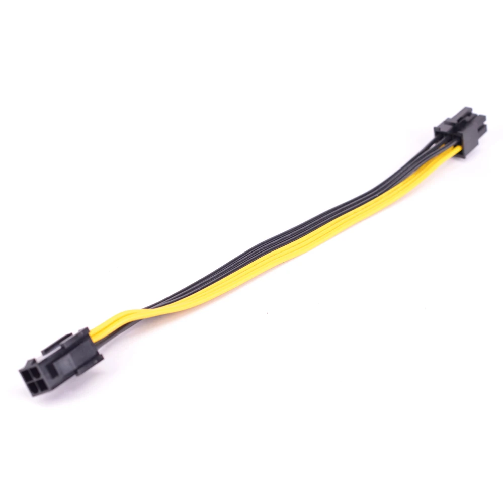 

PCI-e 6Pin Male to CPU 4Pin Female Power Conversion Cable ATX 12V 4Pin to PCI express 6 Pin Power Supply Cable 18AWG