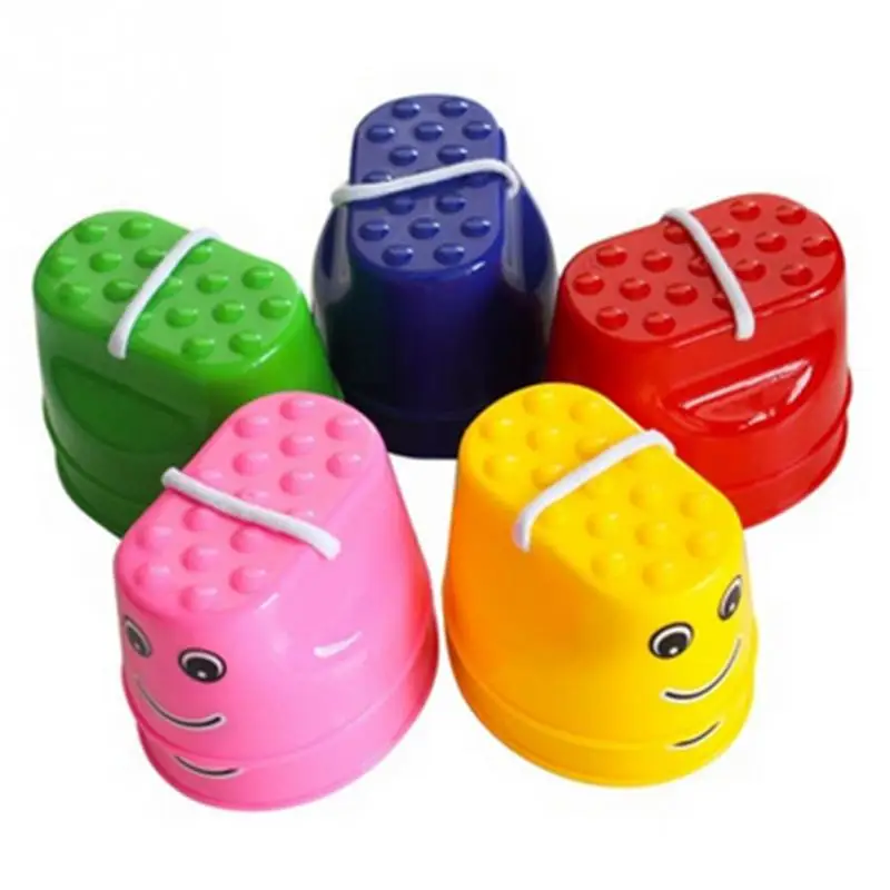 Для мальчиков и девочек 2 шт. ходули для прыжков ходьба Stilt Jump ...