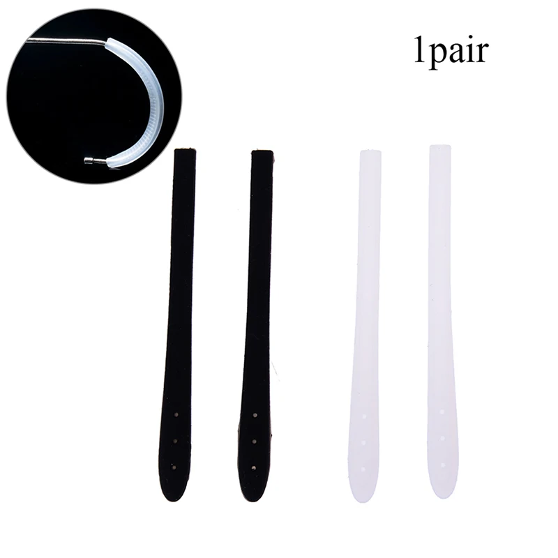 

1/4 pairs High quality silicone ear hook temple tip holder eyewear transparent Anti Slip eye glasses accessories soft
