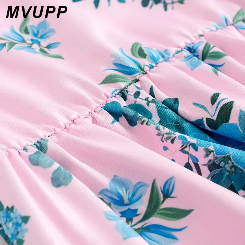 MVUPP/платья для мамы и дочки семейный образ мама я женская модная осенняя с