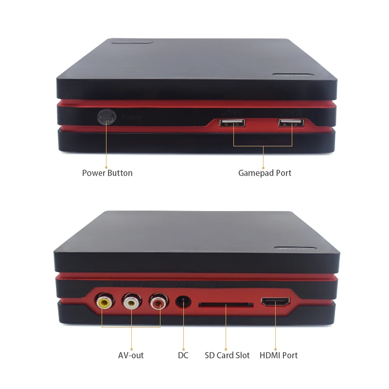  CoolBaby New HDMI/AV Video Game Console With 2 Wire USB Controller Built in 600 Classic Games Famil