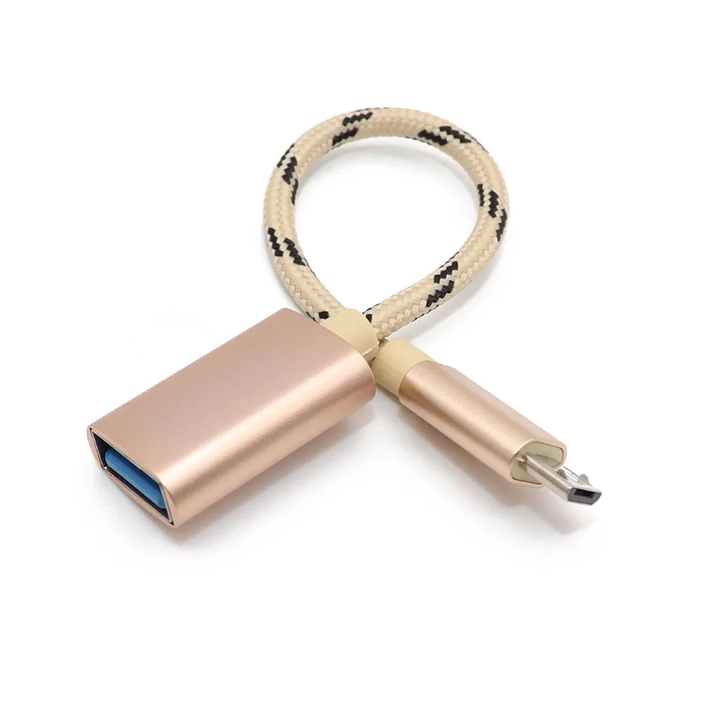 TingDong Micro USB OTG кабель адаптер для Android для sony для samsung для htc LG игровой фиксатор - Цвет: C