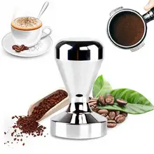 Kaffee Barista Espresso Tamper 51mm Basis Klare Körper Edelstahl Presse