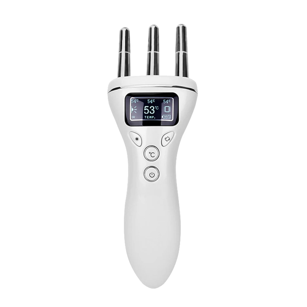

RF Magnetic Infrared Heat Treatment Lymphatic Drainage Detoxing Therapy Machine Body Face Tighten Lifting Massager Acupuncture