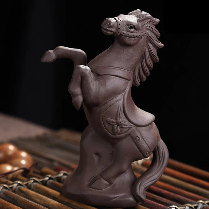Чайные фигурки Yixing Zisha для домашних животных декор на удачу китайская фигурка из