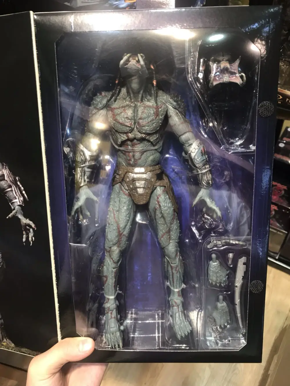 2018 фильм мультфильм 12 дюймов NECA AVP Ultimate Хищник игрушка бронированная фигурка