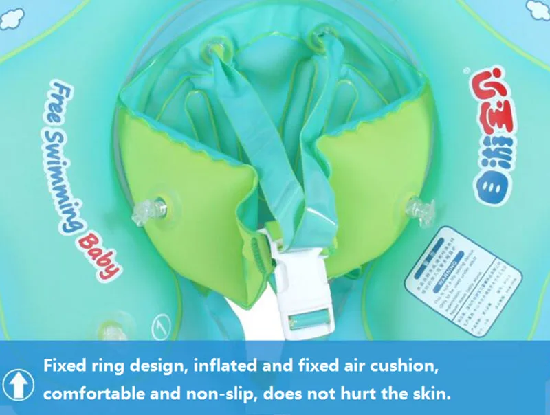 Anel de Natação do Bebê Novo Infantil Banho Círculo Axila Flutuante Crianças Nadar Piscina Acessórios Trainer Inflável Dupla Jangada Anéis 16 banho círculo axila flutuante crianças nadar piscina