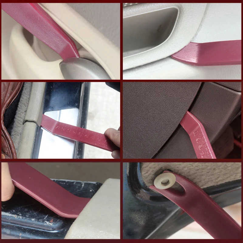 4 шт. пластиковые инструменты для ремонта автомобиля|radio door clip|panel trim dashplastic repair tools